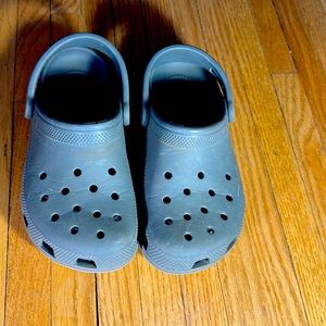 Kids Grey Crocs
